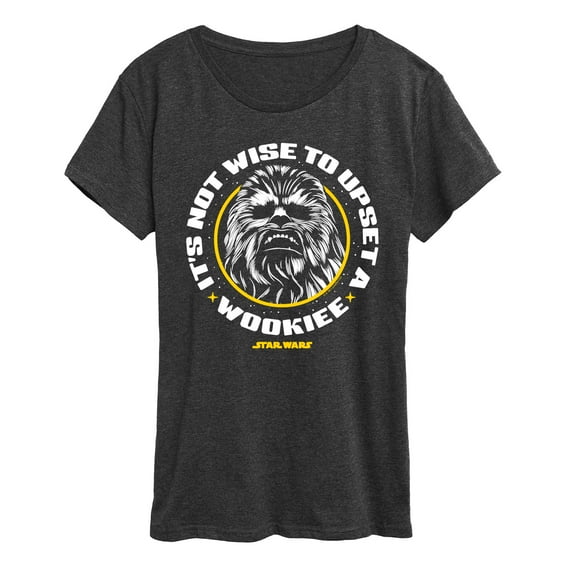 Star Wars - Its Not Wise Wookie - Women's Short Sleeve Classic Fit Tee
