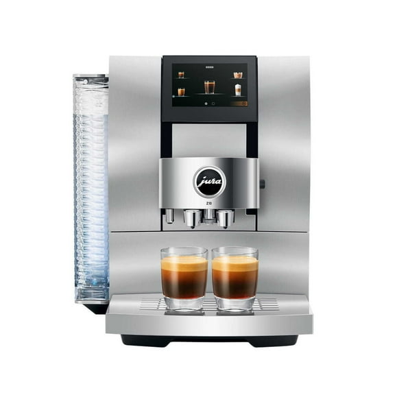 Jura Z10 Aluminum Automatic Coffee Machine (White) with 40 Specialties, PRG and 3D Brewing Technology (Certified Refurbished)