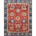 thumbnail image 1 of Ahgly Company Indoor Rectangle Abstract Fire Brick Red Oriental Area Rugs, 7' x 10', 1 of 6