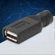 thumbnail image 2 of 5pcs Mini USB Female to DC5.5 x 2.1 Female Connector Adapter, 2 of 4