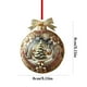 thumbnail image 2 of Christmas Ball 2D Flat Acrylic Pendant Christmas Tree Decoration Christmas Decorations Layout Scene Accessories, 2 of 5