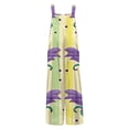 thumbnail image 4 of Fgvctg Mardi Gras Women's Jumpsuits Sleeveless Carnival Party Spaghetti Straps Overall Vintage Wide Leg Pant Mask Print Bib Overalls Rompers Sprimg Pant With Pockets Purple XXXXXL, 4 of 5