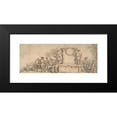 thumbnail image 2 of Pieter van Laer 14x8 Black Modern Framed Museum Art Print Titled - Europeans Engaging in Commerce and Trade in Asia (Early 17th Century), 2 of 5