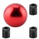 thumbnail image 3 of Riwesomey Perilla manual universal para coche, cabezal de cambio de marchas, forma de bola redonda (rojo) Automoción decorativa y accesorios Riwesomey VI003016-00, 3 of 6