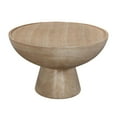 thumbnail image 6 of Eclipse Textured Faux Travertine Indoor / Outdoor Coffee Table, 6 of 7