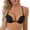 Black, variant on Bras for Women Bra Women Casual Vest Wireless Triangle Strappy Low Back Open Back Seamless Everyday Comfort Beige 75B