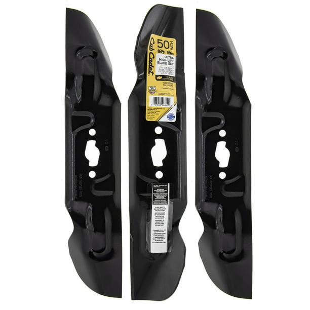 CUB CADET 490110C193 High Lift Blade Set S Shape Center Hole Enduro