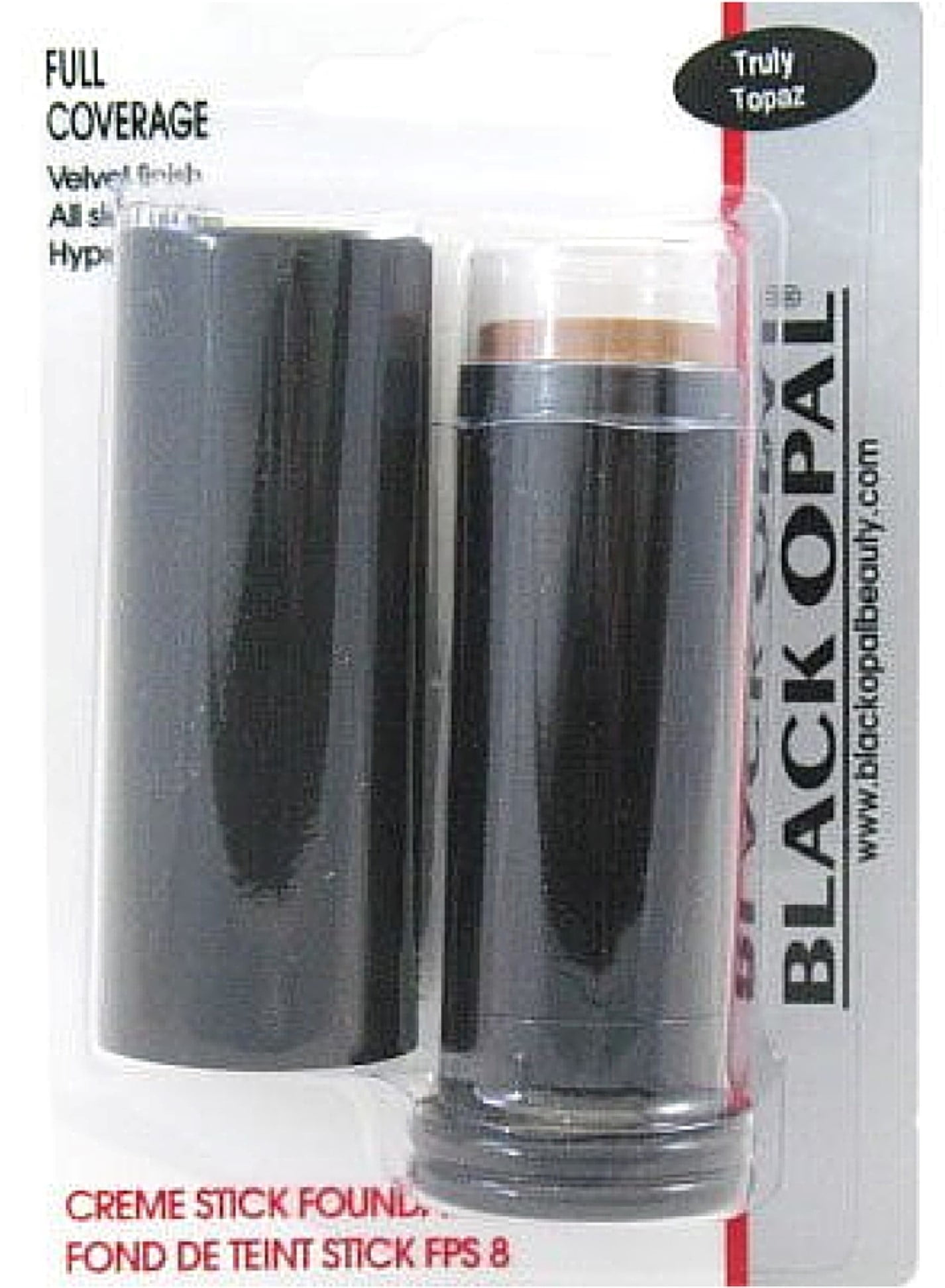 Black Opal Creme Stick Foundation, Truly Topaz 1 ea