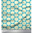 thumbnail image 1 of Soimoi Poly Georgette Fabric Dots Dots Print Sewing Fabric Yard 52 Inch Wide, 1 of 5