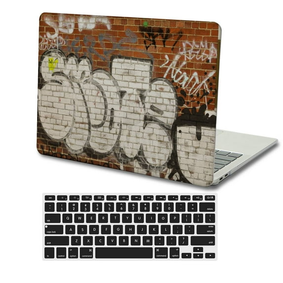 KSK KAISHEK Hard Shell Only for Old MacBook Pro 13"( Retina Display No Touch, 2012/2013/2014/2015) + Black Keyboard Cover Model A1425/A1502, No CD-ROM / USB-C Painting A 0354