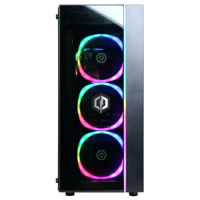 CyberPowerPC Gamer Master Gaming Desktop AMD Ryzen 5 5500 16GB AMD Radeon RX 6700 10GB 1TB SSD Black GMA6800WST