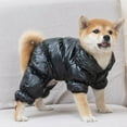 thumbnail image 3 of Dog Winter Coat, Waterproof Dog Jacket, Warm Fullbody Dogs Snowsuit, Winter Coat for Small Dogs, Button Down Pet Thick Fleece Snow Proof Clothes, Outdoor Cold Weather Pet Coats Apparel, 3 of 9