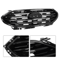 thumbnail image 3 of Top Gear Motors Front Grille Overlay Cover Set for Ford Edge SE SEL 2019–2022 Gloss Black Exterior Trim Replacement, 3 of 10