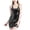 A315 Black, variant on Metallic Shiny Bodycon Dress Women Adjustable Straps Mini Dresses Night Out Evening Party Dance Fashion Outfits M
