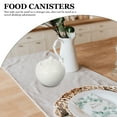 thumbnail image 4 of MasteelfCA Large Capacity Household Sugar Cube Container Ceramic Sugar Holder Coffee Jar, 4 of 7