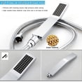thumbnail image 7 of All Metal 12 Inch Rain Shower Head with Handheld Combo High Pressure Square, 7 of 7