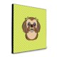thumbnail image 1 of "Caroline's Treasures tablero de ajedrez verde lima marrón chocolate Shih Tzu obra de arte Panel decoración de pared, multicolor" Caroline's Treasures BB1311UP88, 1 of 1