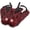 Red, variant on Y2K Fuzzy Bunny Backpack Women Plush Rabbit Ear Rucksack Casual Travel Daypack