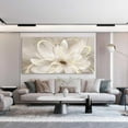 thumbnail image 2 of CDDposter Large Painting Flower Canvas Wall Art for Living Room 30"x60" Gold Wall Decor Line Art Picture Wall Decor for Girls Bedroom Dining Room Kitchen, 2 of 7