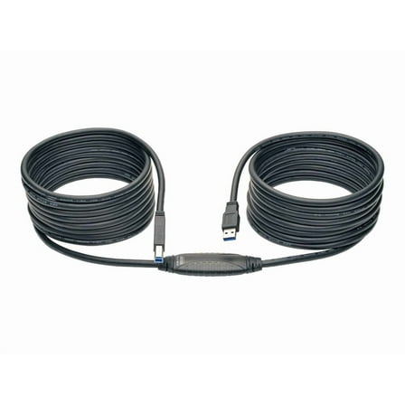 Tripp Lite U328-025 USB 3.0 SuperSpeed Active Repeater Cable (AB M/M), 25-ft.