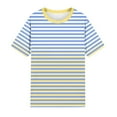 thumbnail image 3 of Liquidation d'Économies! BEFOKA T-Shirt Grande Taille pour Femmes, Blouse Décontractée d'Été pour Femmes, Mode Décontractée Confortable Imprimé Col Rond Manches Courtes Haut Blouse T-Shirt, 3 of 3