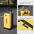 thumbnail image 2 of Maleta rectangular de gran tamaño de 20, 30 y 32 pulgadas, maletas para equipaje de 28 pulgadas, cubierta de carrito de viaje con cinco ruedas giratorias, 2 of 4