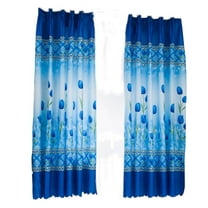 XMMSWDLA Beach Party Decorations1 Pc Tulle Door Window Curtain Drape Panel Sheer Scarf Valances Birthday Decorations for Women