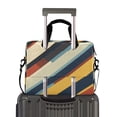 thumbnail image 2 of FORMRS 16" Laptop Bag Carrying Sleeve Case with Handle Travel Shoulder Briefcase, Retro Colorful Stripes, 2 of 8