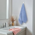 thumbnail image 2 of Unique Bargains 3 Pcs Soft Hand Towel Set Light Blue/Pink-2 14" x 30"/6" x 15", 2 of 5