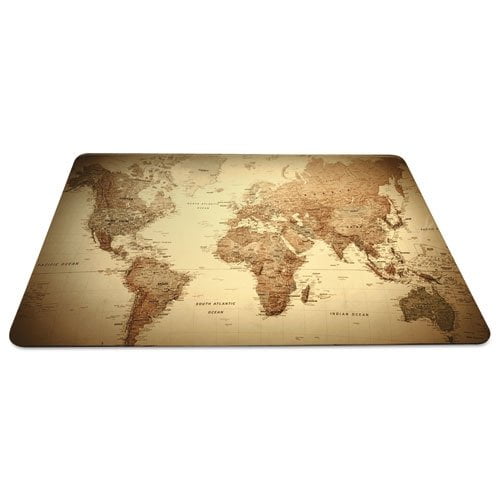 Esr119066 Trendsetter World Map Desk Pad Walmart Com