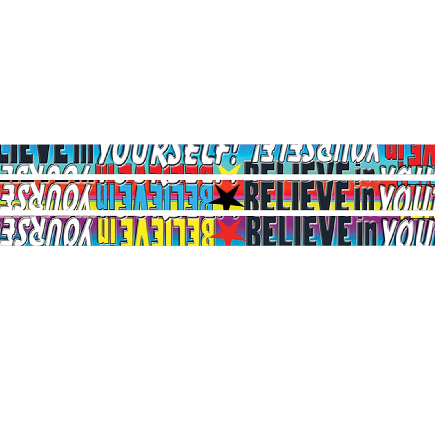 Musgrave Pencil Company Believe In Yourself Motivational Pencils, 12 Per Pack, 12 Packs