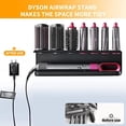 thumbnail image 3 of Jinsinto Wall Mount for Dyson Airwrap Styler Accessories, No-Drilling Storage Rack with Glue for Dyson Airwrap, Multifunctional Bathroom Storage Rack, 3 of 5