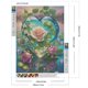 thumbnail image 2 of Pintura de diamante 5D DIY, taladro redondo completo, Kit de rosa de ensueño, decoración del hogar, 30x40cm, 2 of 9