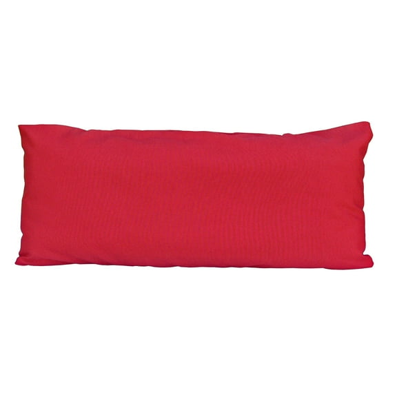 The Hamilton Collection 33" Red Cherry Hammock Rectangular Pillow with Tie-offs