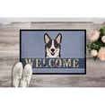 thumbnail image 2 of Tricolor Corgi Welcome Door Mat, 2 of 4