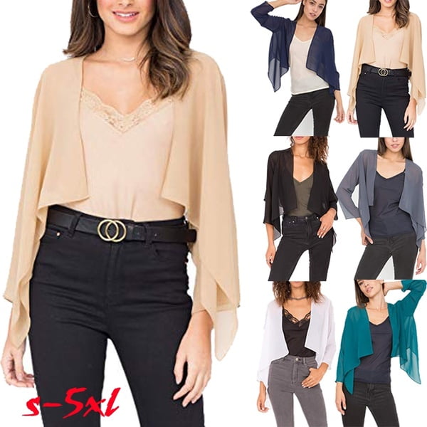 sheer shrug cardigan