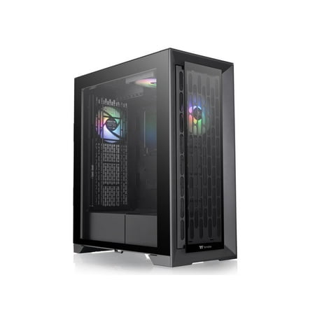 Thermaltake CTE T500 TG ARGB E-ATX Full Tower with Centralized Thermal Efficiency Design; 3x140mm CT140 ARGB Fans Pre-Installed; Tempered Glass Front & Side Panel; CA-1X8-00F1WN-01; Black
