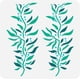thumbnail image 1 of Plantilla para pintar rayas de algas marinas de 30 x 30 cm (11,8 x 11,8 pulgadas). Plantilla reutilizable de algas marinas caladas. Plantilla para manualidades con hojas de vid acuática., 1 of 7