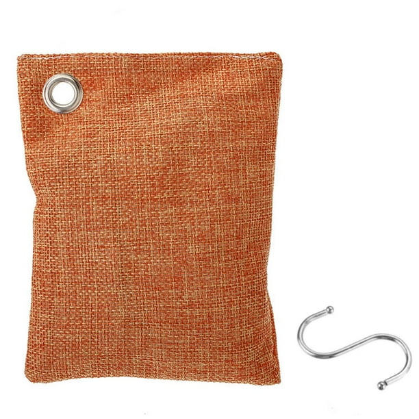 Bestller Air purify Bamboo Charcoal Bag with Hook Odor Removal Odor