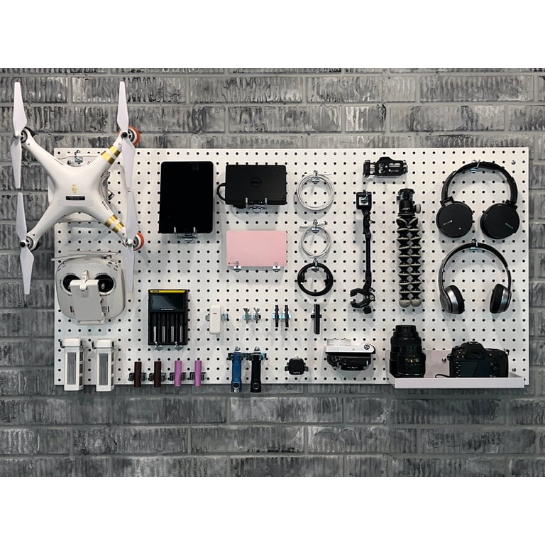 Triton Products Pegboards, White, 48 In. H x 24 In. W, 2-Pack photo 3