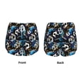 thumbnail image 5 of Lsque Football Printed Women's Running Shorts with Liner Pockets,Elastic Quick Dry Workout Athletic Gym Yoga Shorts,Womens High Waist Shorts-X-Large, 5 of 9