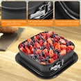 thumbnail image 2 of MesaSe 14×9.5×3.1” Springform Pan(Square/Rectangle)Steel Springform Cheesecake Pan Non-stick Leakproof Rectangle Cake Pan Bakeware Baking Pans Cheesecake Pan Cake Pan for Home Kitchen DIY, 2 of 9