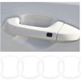 thumbnail image 1 of PIOE-4PCS Carbon Fiber Car Door Handle Protectors, Universal Anti-Scratch Guard Stickers Fit Most Cars, 1 of 4