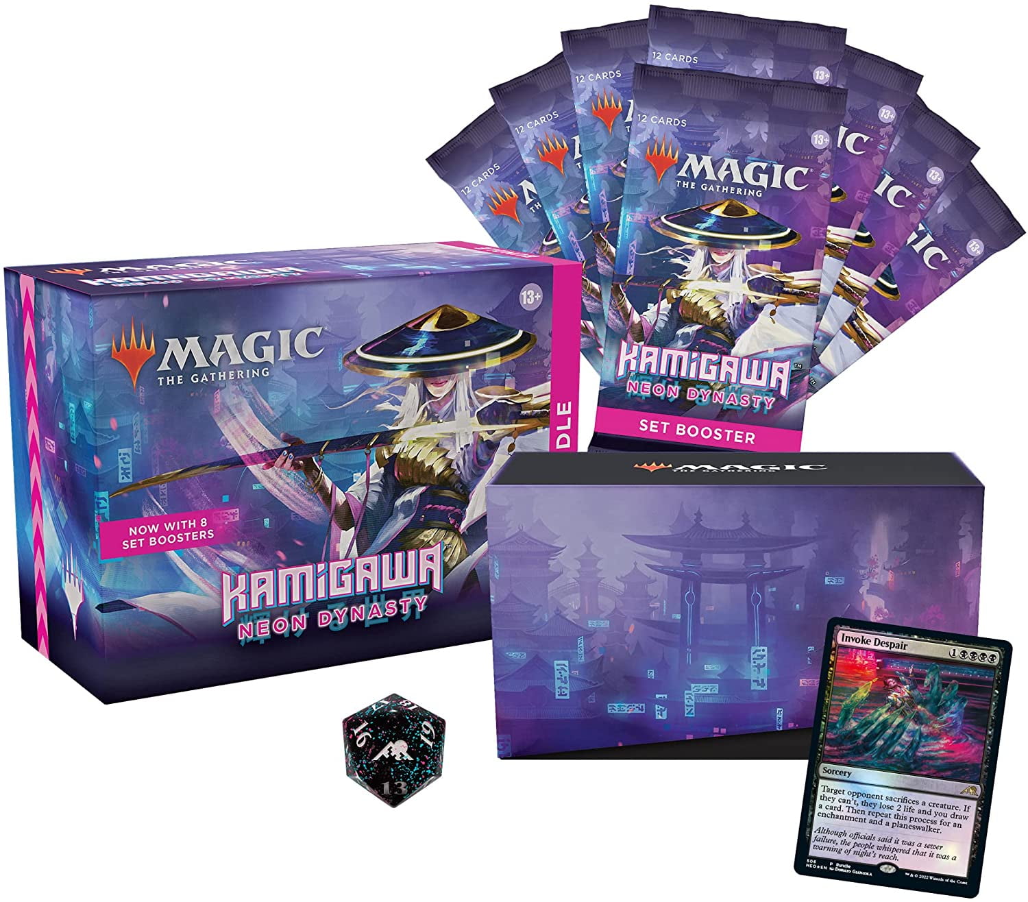 Magic the Gathering Trading Card Games Kamigawa Neon Dynasty Bundle