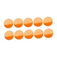 thumbnail image 4 of Colaxi 10 Pcs Tampons de Queue de Snooker Tampons de Ferrule Pièce de Réparation Remplacement Accessoire de Billard pour Compétition de Salle de Jeux Orange, 4 of 8