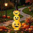 thumbnail image 6 of Cute Collapsible Lighted Halloween Decorations Outdoor,Halloween Pumpkin Decorations, Light Up Pumpkin with Pre-lit LEDs, for Porch Yard Lawn Patio, 6 of 7