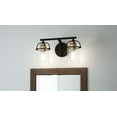 thumbnail image 6 of Transitional Bath Vanity 8.75 Inches High-Matte Black Finish Quoizel Lighting Emr8602mbk, 6 of 8