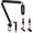C-Yeti Microphone Stand, variant on QuadCast Microphone Stand, Mic Boom Arm Compatible with HyperX QuadCast Solocast, Blue Yeti, Fifine AM8 and Most Mic, Gaming Mic Stand Desk with Adapter by SUNMON