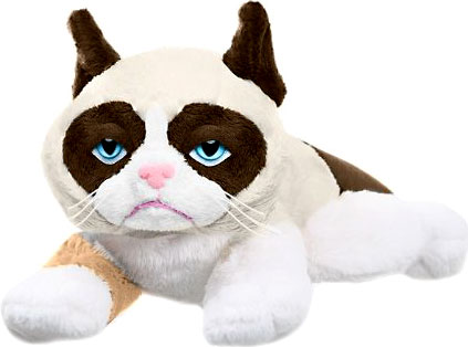 grumpy cat plush walmart