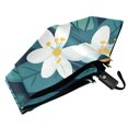 thumbnail image 6 of FORMRS Travel Umbrella Folding Auto Open Close Windproof Rain UV Protection, Lemon Leaves, 6 of 8